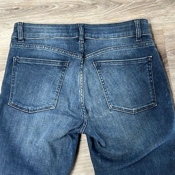 DL1961 Florence Instasculpt Cropped Jeans, Dark wash, sz 27 - Picture 9 of 11